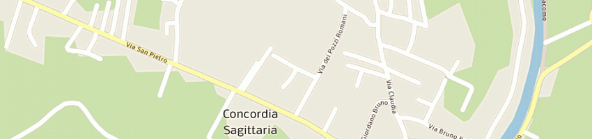 Mappa della impresa src srl a CONCORDIA SAGITTARIA