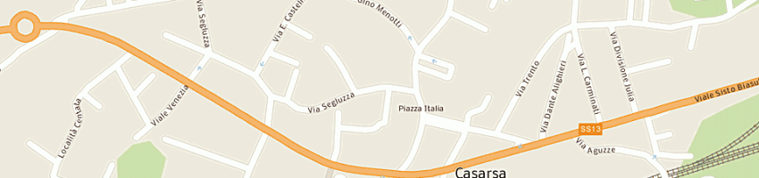 Mappa della impresa polare sas di pasqual pietro e c a CASARSA DELLA DELIZIA