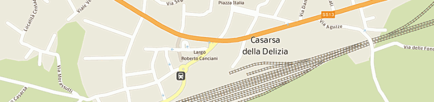 Mappa della impresa studio dentistico brunettin drgiampaolo a CASARSA DELLA DELIZIA