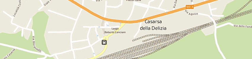 Mappa della impresa b e b costruzioni srl a CASARSA DELLA DELIZIA