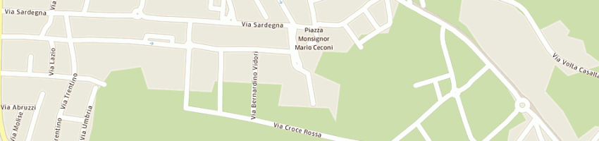 Mappa della impresa corazza mario a PORTOGRUARO