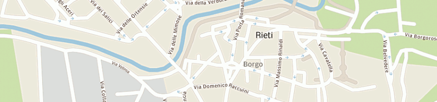 Mappa della impresa rossi marco a RIETI