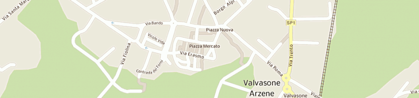 Mappa della impresa salvador mario a VALVASONE