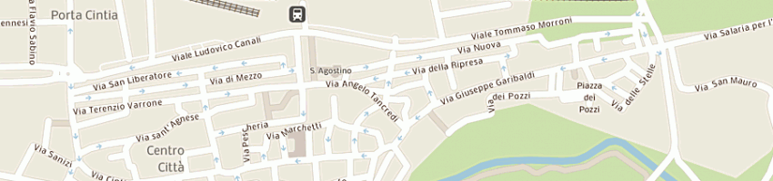 Mappa della impresa uil a RIETI