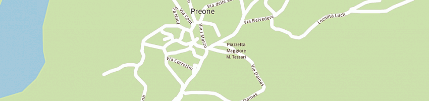 Mappa della impresa gambon mauro a PREONE