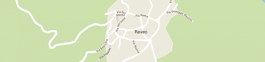 Mappa della impresa municipio a RAVEO