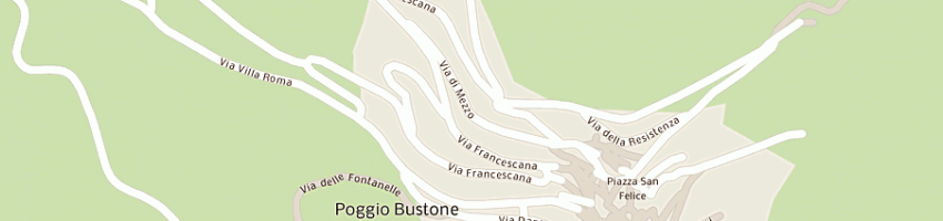 Mappa della impresa francucci mario a POGGIO BUSTONE