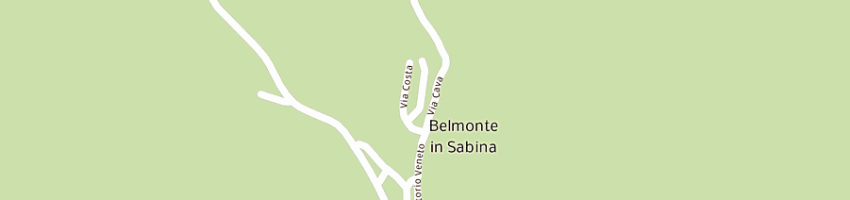 Mappa della impresa bartolomei mauro a BELMONTE IN SABINA