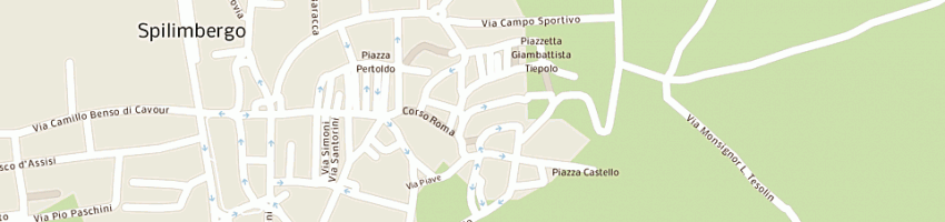 Mappa della impresa collavino stefano a SPILIMBERGO