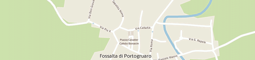 Mappa della impresa comune di fossalta di portogruaro a FOSSALTA DI PORTOGRUARO