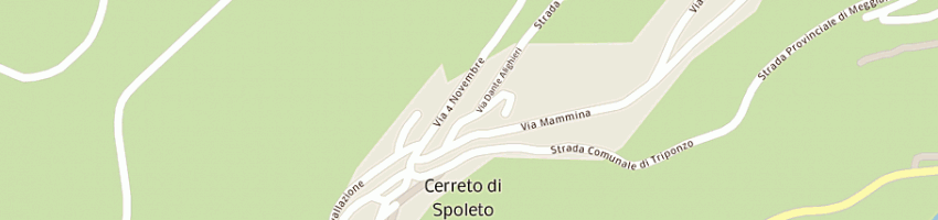 Mappa della impresa comune di cerreto di spoleto a CERRETO DI SPOLETO