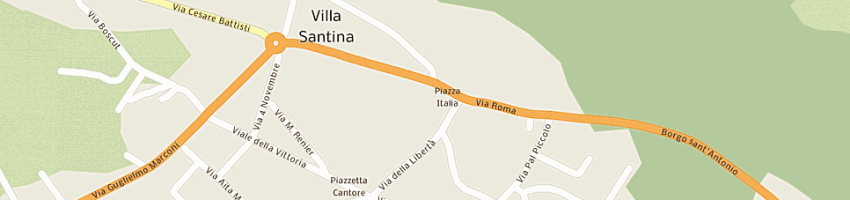 Mappa della impresa daria casa bella di paschini daria a VILLA SANTINA