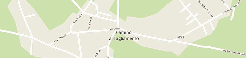 Mappa della impresa miolo antonio a CAMINO AL TAGLIAMENTO