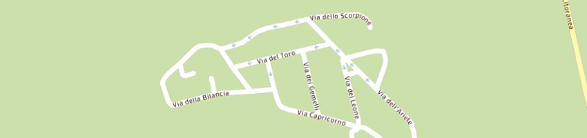 Mappa della impresa bedin carlo a SABAUDIA