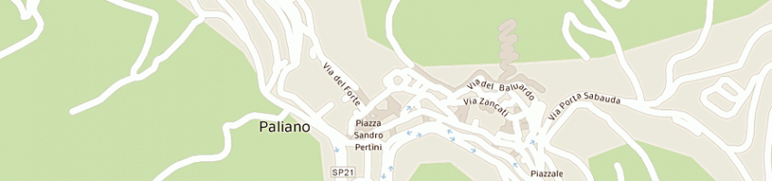 Mappa della impresa laugi art di massimi giorgio sdf a PALIANO