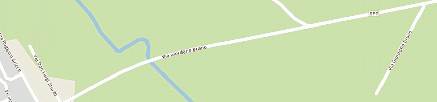 Mappa della impresa zoratti bruno e figli (snc) a RIVIGNANO