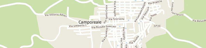 Mappa della impresa pollina vito a CAMPOREALE