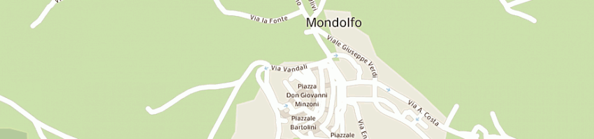 Mappa della impresa rondina mario a MONDOLFO