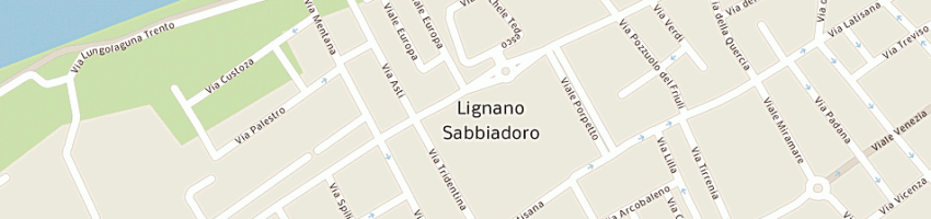 Mappa della impresa sostero rino a LIGNANO SABBIADORO