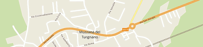 Mappa della impresa tel emilio a MUZZANA DEL TURGNANO