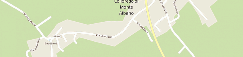 Mappa della impresa giaiotto manlio a COLLOREDO DI MONTE ALBANO