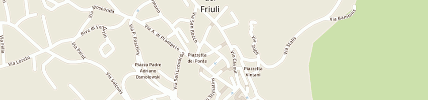 Mappa della impresa barra nunzia a GEMONA DEL FRIULI