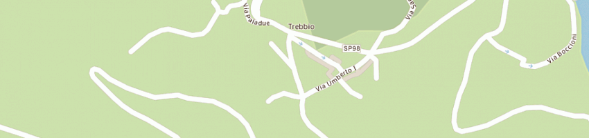 Mappa della impresa rifugio escursionistico di tribbio sul grande anello dei sibillini a FIASTRA