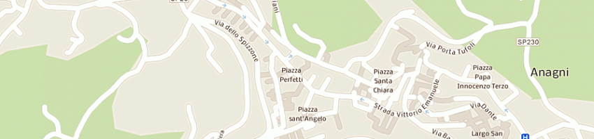 Mappa della impresa aci delegazione anagni a ANAGNI