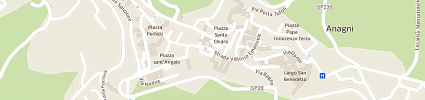 Mappa della impresa treglia claudia a ANAGNI