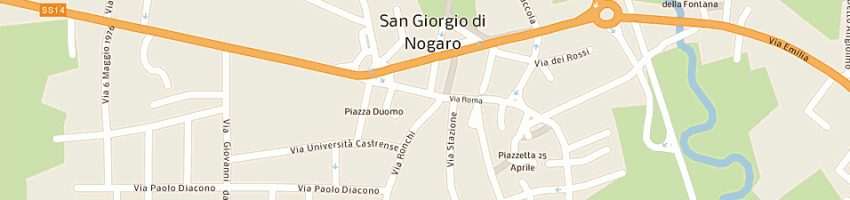 Mappa della impresa lucchesi giancarlo a SAN GIORGIO DI NOGARO