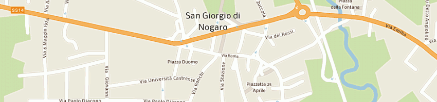 Mappa della impresa manicardi carla a SAN GIORGIO DI NOGARO