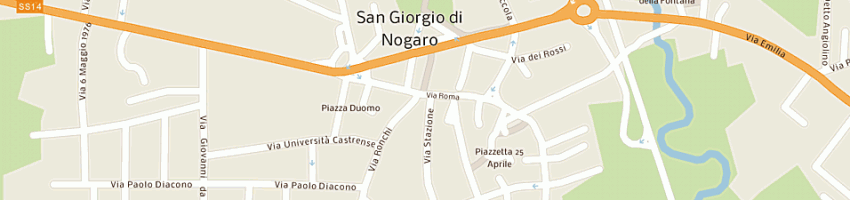 Mappa della impresa caffe' alla posta a SAN GIORGIO DI NOGARO