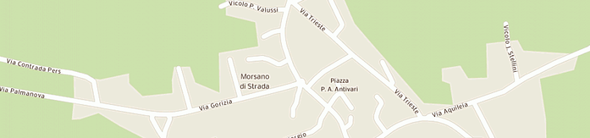 Mappa della impresa macelleria lazzaro stefano a CASTIONS DI STRADA