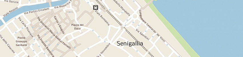 Mappa della impresa mencarelli neve a SENIGALLIA