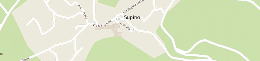 Mappa della impresa biblioteca comunale di supino a SUPINO