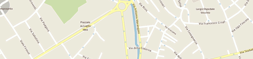 Mappa della impresa parrucchiere vincent a UDINE