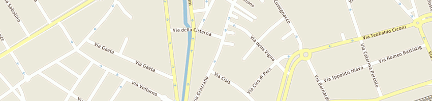 Mappa della impresa grassi dr a UDINE