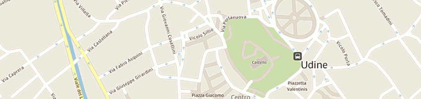 Mappa della impresa centro estetico a UDINE