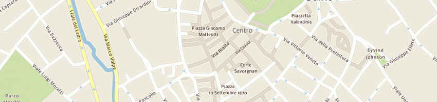 Mappa della impresa franz ezio a UDINE