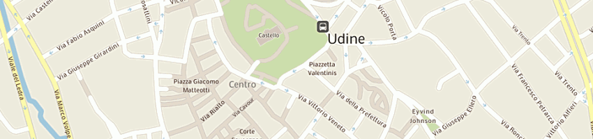 Mappa della impresa perini alberto a UDINE