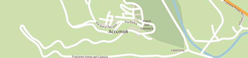 Mappa della impresa pica srl a ACCUMOLI