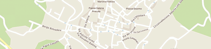 Mappa della impresa galante angelo a FERENTINO