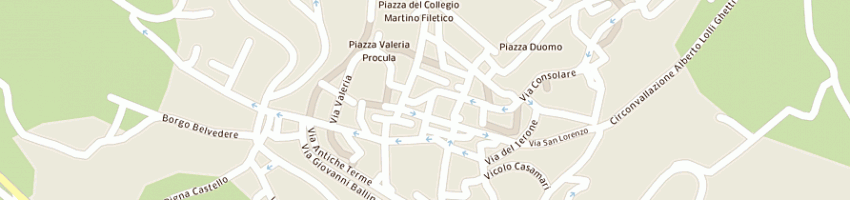 Mappa della impresa pelosi giovanni a FERENTINO