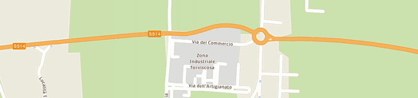 Mappa della impresa raco refrigerazione srl a TORVISCOSA