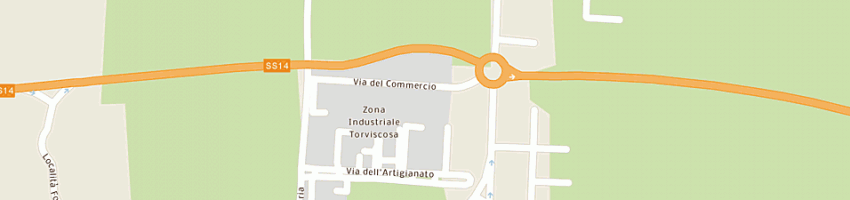 Mappa della impresa fly line srl a TORVISCOSA