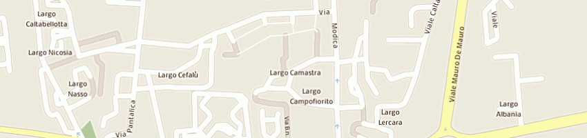 Mappa della impresa scuola materna camastra a PALERMO