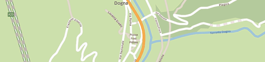 Mappa della impresa comune di dogna a DOGNA