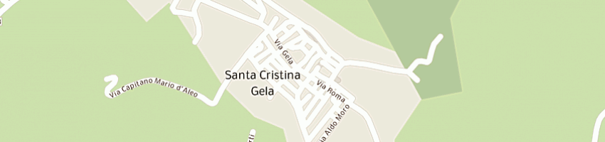 Mappa della impresa giorgio cuccia catering di cuccia giorgio a SANTA CRISTINA GELA