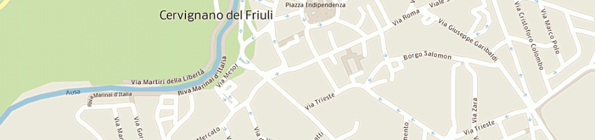 Mappa della impresa limoni spa a CERVIGNANO DEL FRIULI