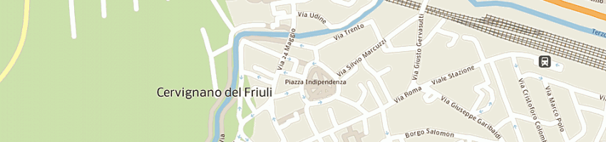 Mappa della impresa comune di cervignano del friuli a CERVIGNANO DEL FRIULI